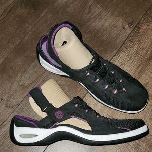 Cole HAAN Black and Purple Women's Sport Sandal Size 8.5